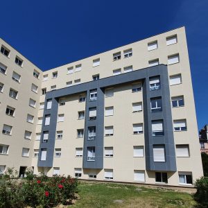 SA HLM IRP_Résidence pour étudiants_Asnières Les Impressionnistes_Vue extÇrieure_Cour