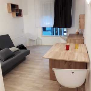 SA HLM IRP_Résidence pour étudiants_Asnières Les Impressionnistes_Vue intÇrieure_Studio