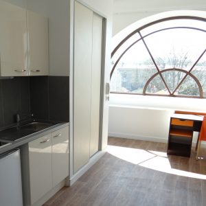 SA HLM IRP_Résidence pour étudiants_Versailles L'Orangerie_Vue intÇrieure_Studio